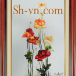 Ручные вышитые картины=Мак 137=SHVN 1037 - 40cm x 50cm (2)