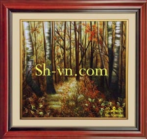Ручные вышитые картины=Пейзаж 538= - SHVN 2138 - 60cm x 80cm (3)