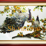 вышивка крестом лошади схемы=Павлин 02= - SHVN 1202 - 100 x 150cm.
