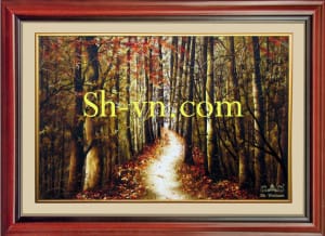 вышивка крестом пейзаж схемы=осень 127=- SHVN 2142 - 90cm x 130cm. (2)