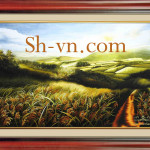 вышивка крестом пейзаж схемы=поле (147)=- SHVN 2096 - 60cm x 80cm