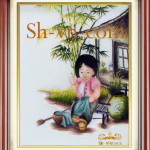 вышитые картины для детей=Дети 895-SHVN-2295-45x50cm.