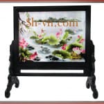 двухсторонняя вышивка=лотос 237-SHVN-2237-50x60cm