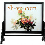 двухсторонняя вышивка=пион 94-SHVN 2194 - 50cm x 70cm.