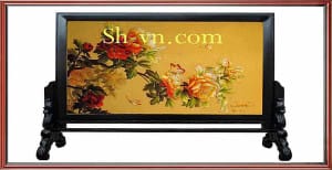 двухсторонняя вышивка=пион 95-SHVN 2195 - 50cm x 70cm (2)