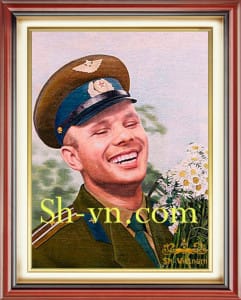ロシアの佐官-SHVN-2528-60x80cm
