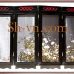双面绣怎么绣=Margarite屏風9ーSHVN 2189- 108 x 128cm