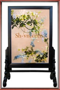 双面绣怎么绣=蘭花03－SHVN 1146 - 50cm x 70cm.
