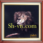 獅子82－SHVN-2482-70x70cm