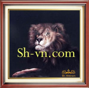 獅子82－SHVN-2482-70x70cm