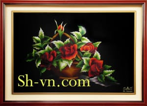 玫瑰77－SHVN 1077- 80cm x 110cm (2)