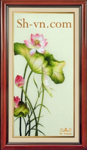 荷花36－SHVN 2536- 45cm x 80cm (2)