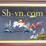 鳥 刺繍＝ベトナム刺繍 40－SHVN-2240-50x70cm