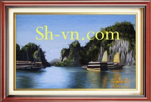 Ｈalong 海灣1033－SHVN-2433-60x80cm