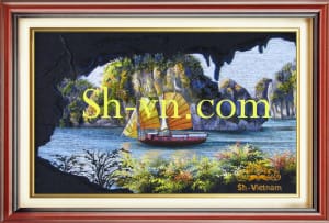 Ｈalong 海灣1041－SHVN-2441-70x80cm