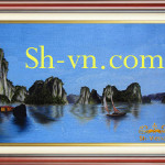 картины из шелка вьетнам цены=шелковые картины 1169-SHVN 1169-60x80cm