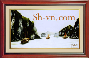пионы вышивка крестом схемы=шедевр-шелковые картины вьетнама 4030-SHVN 4030-50cm x 70cm (2)