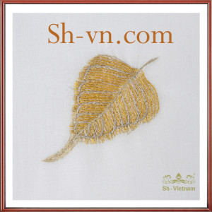 アンテイーク刺繍テーブルクロス＝手刺繍のサンプル234-SHVN 234