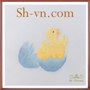 シルクオーガンジー刺繍=ベトナムシルク222-SHVN 222