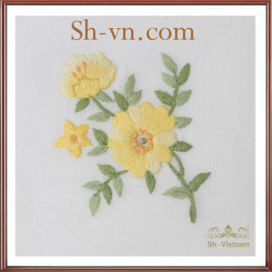 テーブルクロス刺繍キット＝テーブルクロス刺繍125-SHVN 125