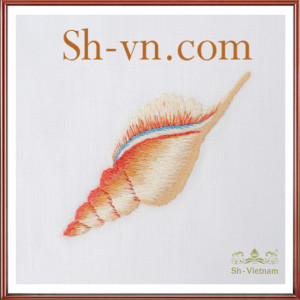 テーブルクロス刺繍=手刺繍のサンプル018-SHVN 018
