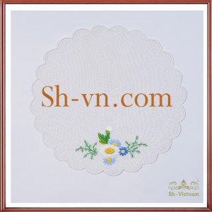 テーブルクロス刺繍=手刺繍のサンプル060-SHVN 060