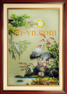 Feng-shui-embroidery- =Feng shui embroidery 13 = - SHVN 2013-50 x 90cm.