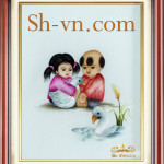 Hand-emberoidered-baby-clothes-Baby gift ideas 16-SHVN-2316-45x50cm.