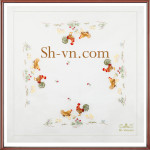 Hand-emberoidered-tablecloths=Table-cloth pattern 406-SHVN 406