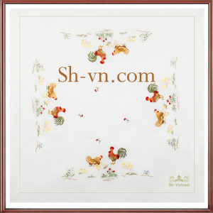 Hand-emberoidered-tablecloths=Table-cloth pattern 406-SHVN 406
