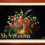 SHVN 1087- 65cm x 85cm (2)-وارتفع التطريز اليدوي= اليد المطرزة الصور الحرير 587