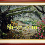 SHVN 2014-100 x 140cm-ومن ناحية الصور التطريز فيتنام= الفنانين التطريز اليدوي 2014