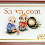 SHVN-2305-45x50cm-التطريز الاطفال اليد =صور التطريز الفيتنامية2305