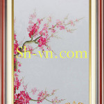 SHVN-2396-50x70cm-تطريززهرةالخوخ = صور التطريز الفيتنامية 2396