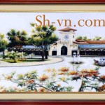 SHVN 3013-95cm x 155cm-اليدوي الحرير صور ا = لوحاتفنيةرائعة 3013