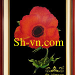 SHVN 3052-50 x 70cm-اليد المطرزة الصور الحرير= الفنانين التطريز اليدوي 3052