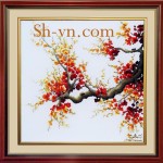 SHVN 4007-65cm x 85cm-لوحاتتطريزيدوي = اليد المطرزة الصور الحرير 4007