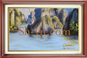 SHVN-8044-70x90cm-معلقاتتطريزيدوي = الفنانين التطريز اليدوي 8044