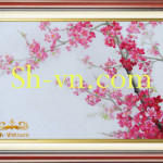 SHVN-8050-60x80cm-تعليمالتطريزباليد = اليد المطرزة الصور الحرير 8050