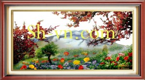 Tranh thêu Sài Gòn 'Mùa xuân trở lại' (52) Tranh thêu Sài Gòn 'Mùa xuân trở lại' (52)