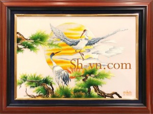 Tranh thêu Sài Gòn 'Vũ điệu tình yêu' Tranh thêu Sài Gòn 'Vũ điệu tình yêu'