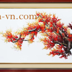 cherry-blossom-hand-embroidery=Cherry blossom hand embroidery pattern (41)- SHVN 2041 - 80cm x 120cm (2)
