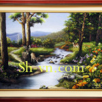 cherry-blossom-hand-embroidery=Cherry blossom hand embroidery pattern (61)-SHVN 2161= - 60cm x 90cm. (2)