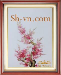 cherry-blossom-hand-embroidery=Cherry blossom hand embroidery pattern (90)-SHVN-2390-60x70cm