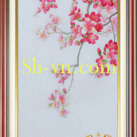 cherry-blossom-hand-embroidery=Cherry blossom hand embroidery pattern (97)-SHVN-2397-50x70cm