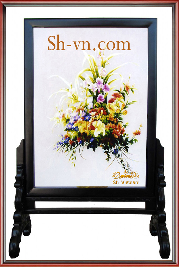 Double sided silk embroidery ‘Stitches (2212)’ Tranh Thêu Tay Cao Cấp