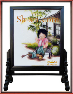 double-sided-silk-embroidery=Double sided embroidery stitches 15-SHVN-2295-45x50cm.