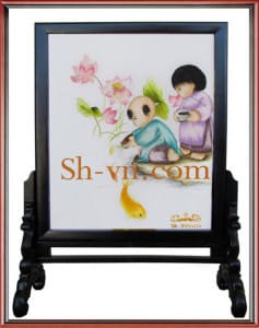 double-sided-silk-embroidery=Double sided embroidery stitches 83-SHVN-2285-50x60cm.