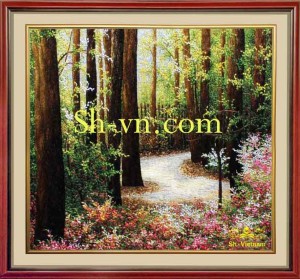 hand-embroidered-landscapes=Landscape embroidery patterns 23- SHVN 2123 - 50cm x 70cm (2)