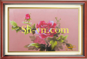 peony-embroidery=Peony embroidery pattern (16)-SHVN-2416-60x70cm